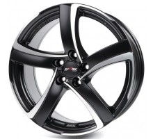 Диск Alutec Shark 7,5x17/5x100 D63,3 ET35 Racing Black Frontpolished