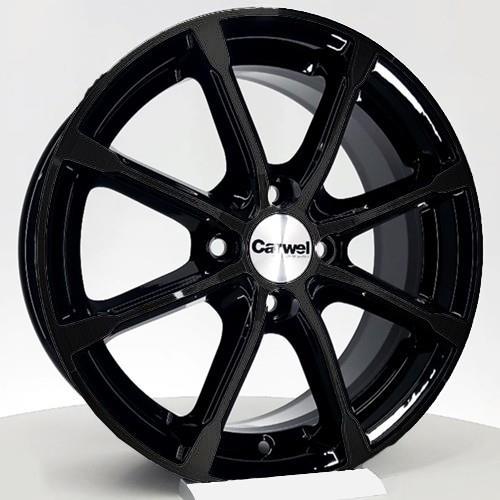 Диск Carwel Бета 114 6,0x15/4x100 D54,1 ET48 BK