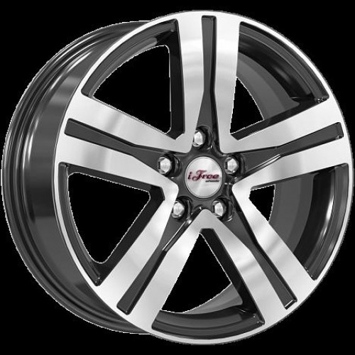 Диск iFree Rebel 7,0x17/5x112 D57,1 ET45 Блэк Джек