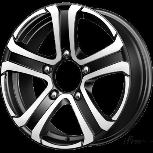 Диск iFree Хафпайп 6,0x16/5x139,7 D98,0 ET40 Блэк Джек