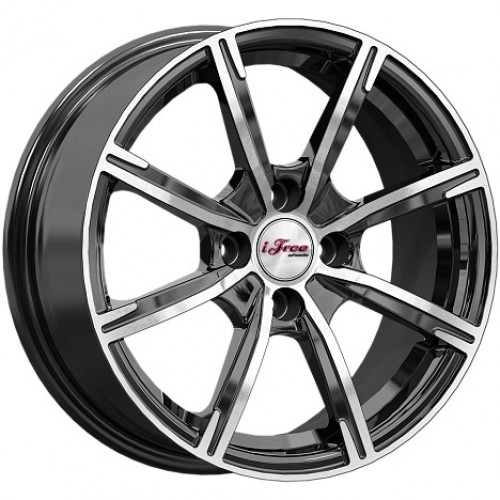Диск iFree Калибр 6x15/4x98 D58,5 ET35 блэк_джек