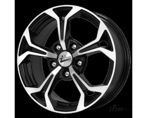 Диск iFree Эрнесто 6,5x15/5x105 D56,6 ET35 Блэк Джек