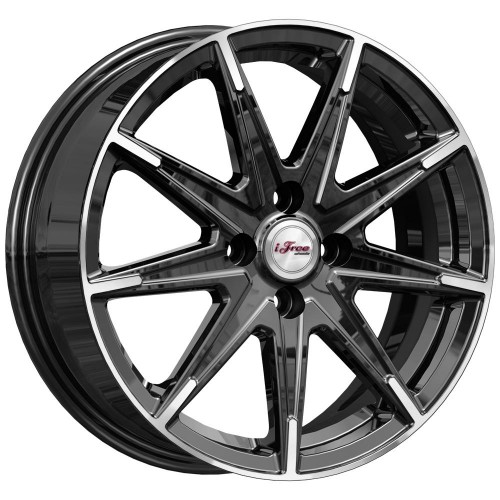 Диск iFree Хит 6,0x16/4x100 D60,1 ET45 Блэк Джек
