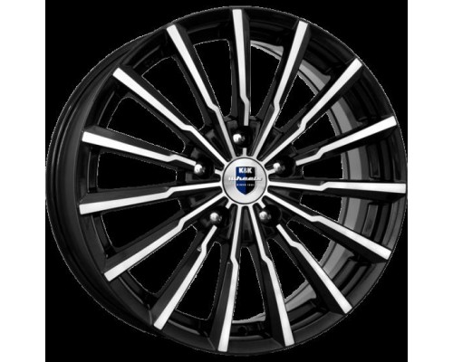 Диск КиК Акцент 7,0x17/5x110 D67,1 ET51 алмаз чёрный