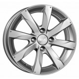 Диск КиК Джемини 6,0x15/4x100 D56,6 ET39 Дарк платинум