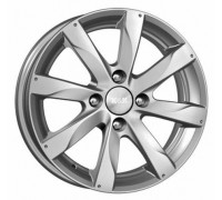 Диск КиК Джемини 6,0x15/4x100 D56,6 ET39 Дарк платинум
