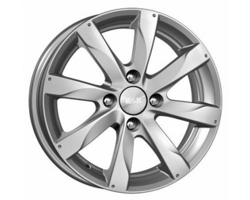 Диск КиК Джемини 6,0x15/4x100 D56,6 ET39 Дарк платинум