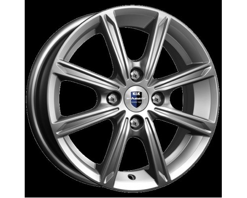 Диск KiK Флэш 5,0x13/4x98 D58,5 ET35 Дарк платинум
