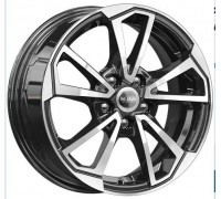 Диск КиК КС1005 6,0x15/5x100 D57,1 ET40 алмаз чёрный