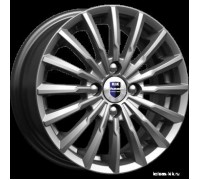 Диск КиК Акцент 7,0x17/5x114,3 D60,1 ET39 Дарк платинум