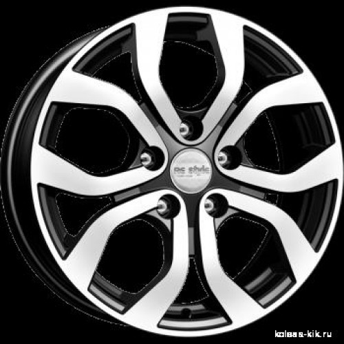 Диск КиК КС704 6,5x16/5x114,3 D66,1 ET50 алмаз чёрный