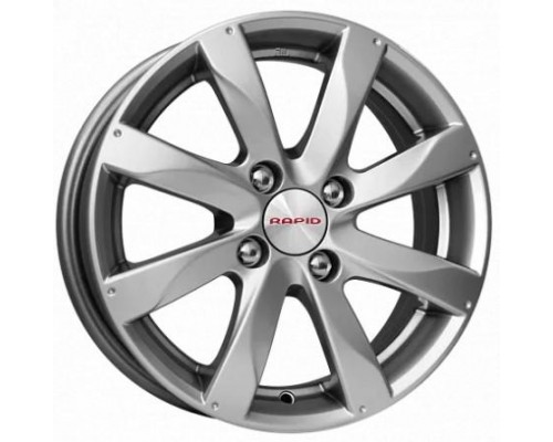 Диск КиК Джемини 6,0x15/4x100 D60,1 ET48 Дарк платинум