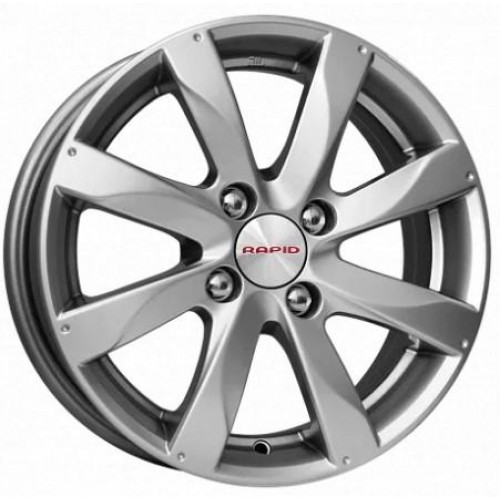 Диск КиК Джемини 6,0x15/4x100 D60,1 ET48 Дарк платинум