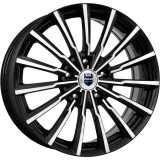 Диск KiK Акцент 7,0x17/5x112 D66,6 ET45 алмаз чёрный