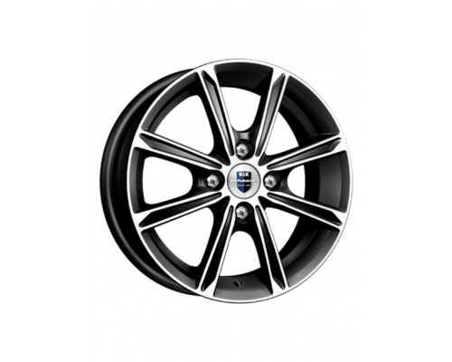 Диск КиК Флэш 5,0x14/4x98 D58,5 ET35 алмаз чёрный