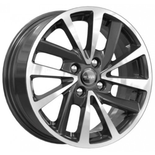 Диск КиК КС899 6,0x15/4x100 D60,1 ET40 алмаз чёрный