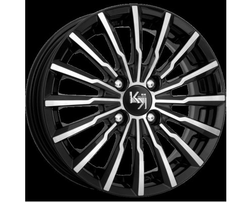Диск КиК Акцент 5,5x14/4x98 D58,5 ET40 алмаз чёрный