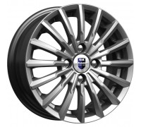 Диск KiK Акцент 7,0x17/5x112 D66,6 ET45 Дарк платинум