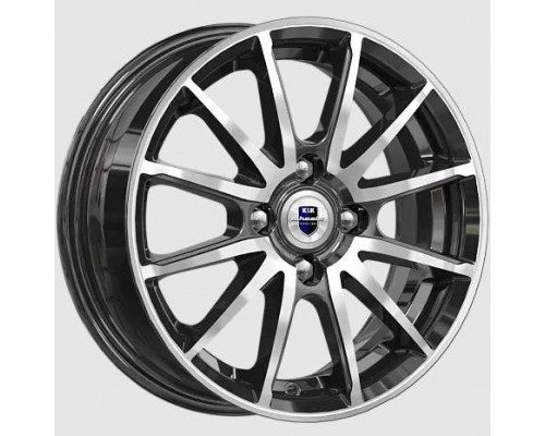 Диск КиК Квант 5,5x14/4x100 D54,1 ET40 алмаз чёрный