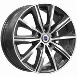 Диск КиК Арнар 7x16/5x112 D66,6 ET38 Алмаз-черный