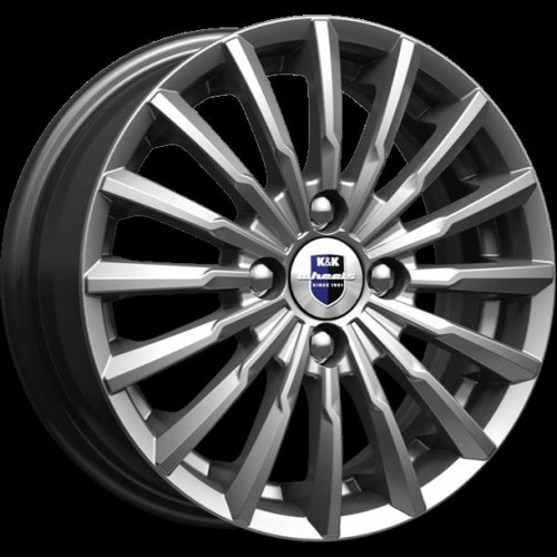 Диск КиК Акцент 5,5x14/4x98 D58,6 ET40 Дарк платинум