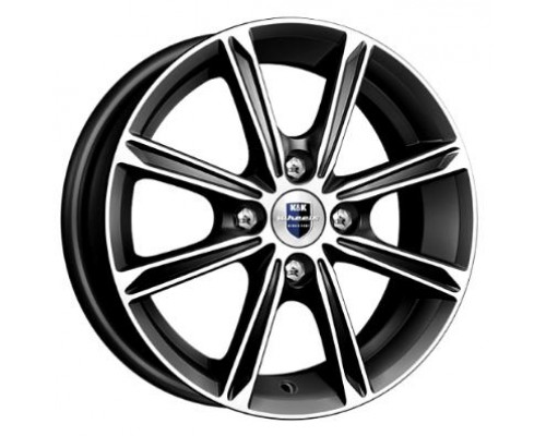 Диск КиК Флэш 5,0x13/4x108 D67,1 ET40 алмаз чёрный
