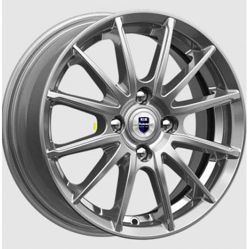 Диск КиК Квант 5,5x14/4x100 D54,1 ET40 Дарк платинум