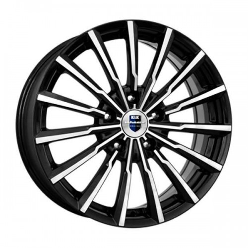 Диск КиК Акцент 7,0x17/5x112 D66,6 ET38 алмаз чёрный