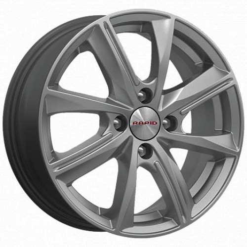 Диск КиК Арнар 6,0x15/4x100 D67,1 ET40 Дарк платинум
