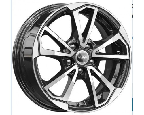 Диск КиК КС1005 6,0x15/5x100 D57,1 ET38 алмаз чёрный