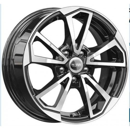 Диск КиК КС1005 6,0x15/5x100 D57,1 ET38 алмаз чёрный