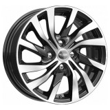 Диск КиК Lada XRAY (КСr882) 6,0x15/4x100 D60,1 ET37 Алмаз черный