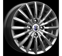Диск КиК Акцент 5,5x14/4x100 D60,1 ET43 Дарк платинум
