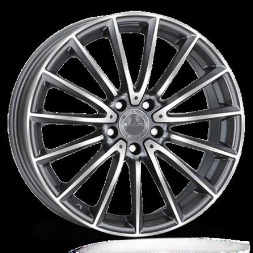 Диск MAK Komet 8,0x18/5x112 D66,6 ET48 Gun Met-Mirror Face
