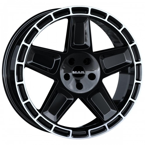 Диск Mak Trek 9,0x20/6x139,7 D95,1 ET55 Gloss Black Mirror Ring