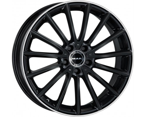 Диск MAK Komet 9,0x19/5x112 D66,6 ET20 Gloss Black Mirror Ring