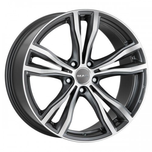 Диск MAK X-Mode 9,0x20/5x112 D66,6 ET35 Gun Met-Mirror Face