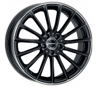 Диск Mak Komet 7,5x19/5x112 D66,6 ET32 Gloss Black Mirror Ring