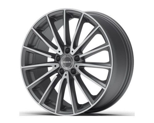 Диск MAK Komet 7,5x19/5x112 D66,6 ET32 Gun Met-Mirror Face