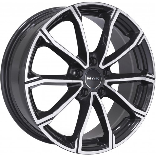 Диск MAK DaVinci 6,5x16/4x108 D65,1 ET20 Black Mirror