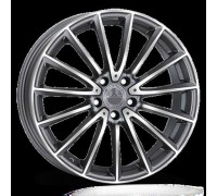 Диск MAK Komet 7,5x17/5x112 D66,6 ET36 Gun Met-Mirror Face