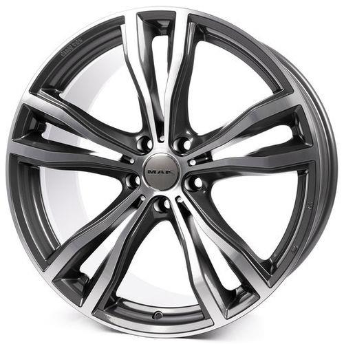 Диск MAK X-Mode 9,5x21/5x112 D66,6 ET37 Gun Met-Mirror Face