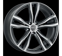 Диск MAK X-Mode 10,5x21/5x112 D66,6 ET43 Gun Met-Mirror Face