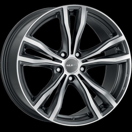 Диск MAK X-Mode 10,5x21/5x112 D66,6 ET43 Gun Met-Mirror Face