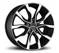 Диск Mak Highlands 9,5x20/5x120 D63,4 ET29 Black Mirror