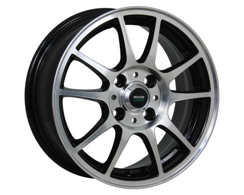 Диск Megami MGM-5 6x14/4x100 D60,1 ET43 bkf