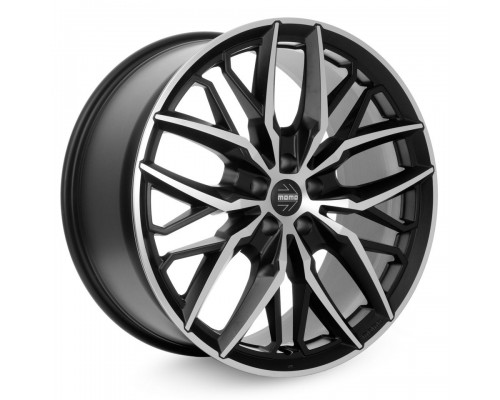 Диск Momo SPIDER 8,5x19/5x112 D66,6 ET30 Matt Black-Polished