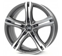 Диск OZ X5B 8,0x18/5x120 D79,0 ET45 Matt Graphite Diamond Cut