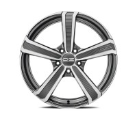 Диск OZ Montecarlo HLT 9,5x20/5x112 D79 ET52 Matt Dark Graphite Diamond Cut