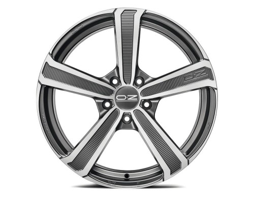Диск OZ Montecarlo HLT 9,5x20/5x112 D79 ET52 Matt Dark Graphite Diamond Cut
